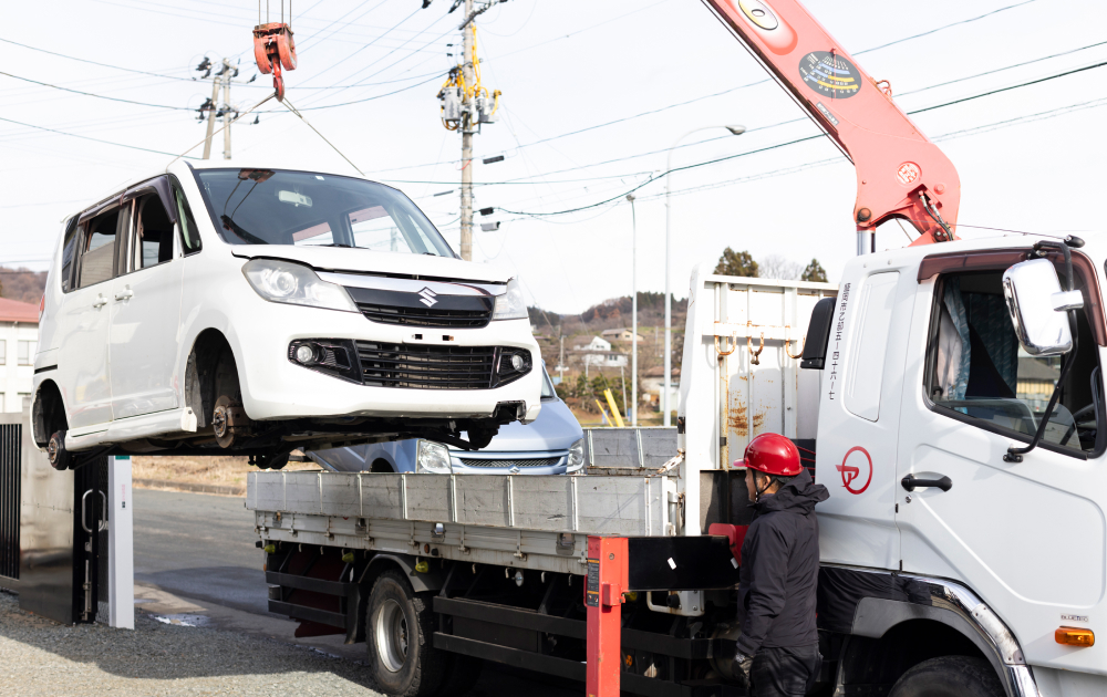緊急時のレッカー